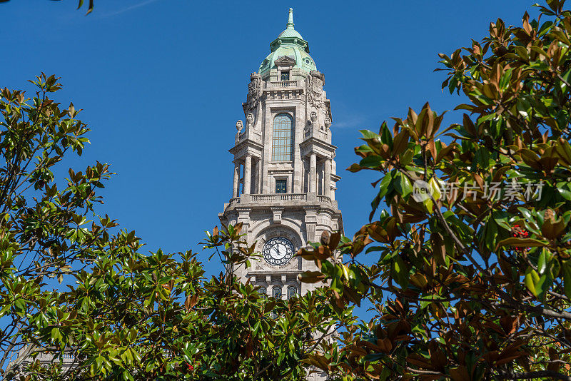 波尔图市政厅钟楼(Pacos do Concelho)，葡萄牙波尔图